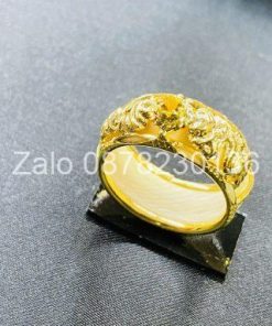 nhẫn rồng sapphire vàng 18k