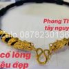 dây chuyền lông voi bọc vàng