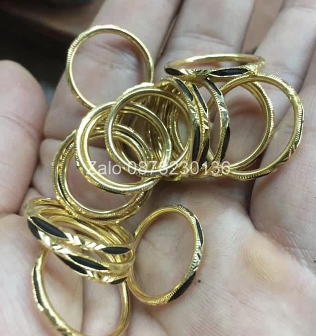 nhẫn cưới , nhẫn cặp,nhẫn đôi,vàng non ( lưu ý giá 1 chiếc) | Lazada.vn