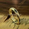 nhẫn lông đuôi voi vàng 18k