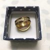 nhẫn lông đuôi voi pnj vàng 18k chất lượng