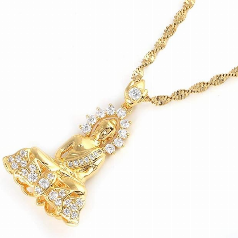 Hướng dẫn cách bảo quản mặt dây chuyền Phật vàng 18K để giữ cho sản phẩm luôn sáng bóng và bền đẹp theo thời gian.