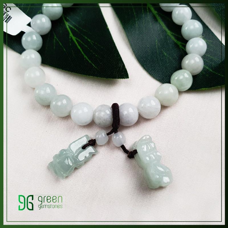 Lắc tay tỳ hưu ngọc cẩm thạch mang lại bình an và may mắn