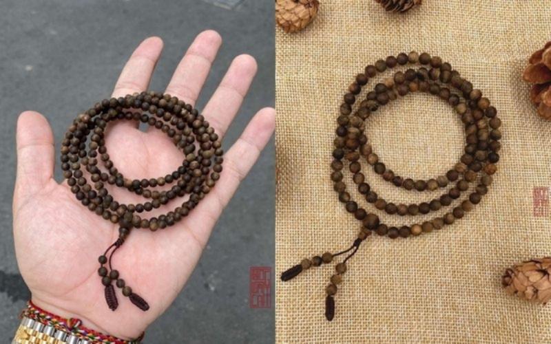 Nam đeo chuỗi 108 hạt phong thủy