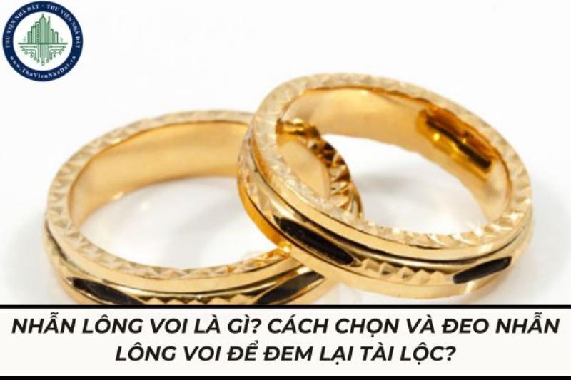 Nhẫn lông voi giúp xua đuổi tà khí, bảo vệ bình an