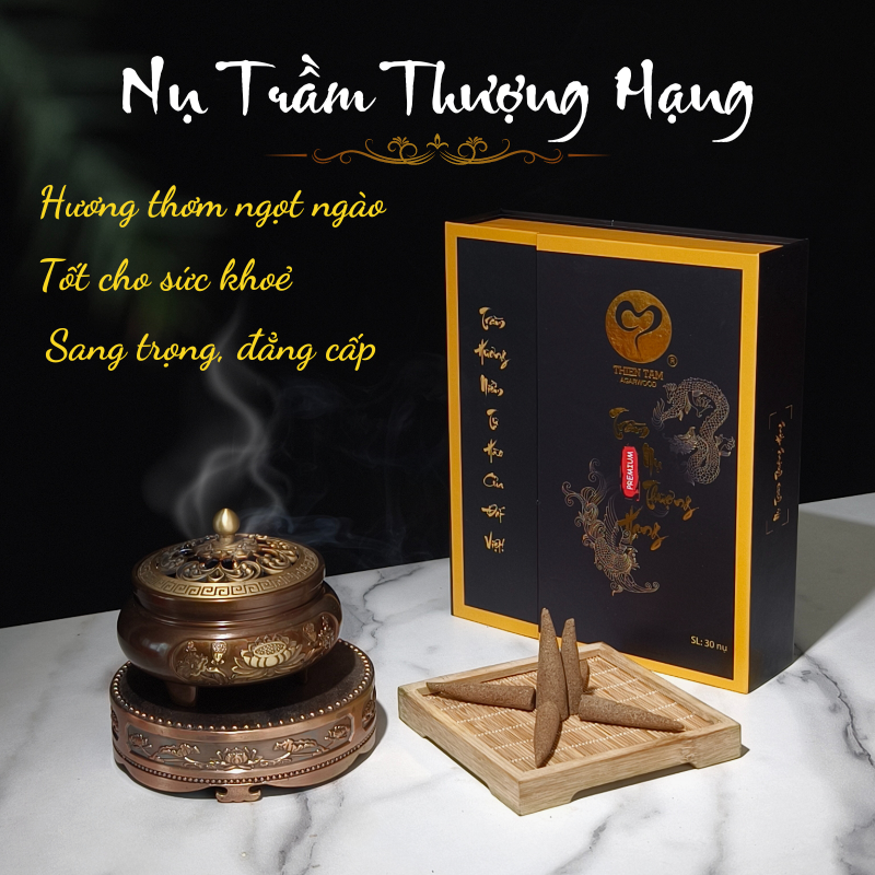 Trầm hương giúp giảm stress và cải thiện giấc ngủ