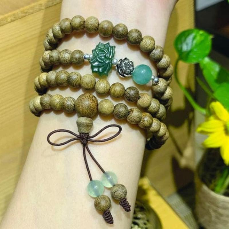 Vòng Trầm 108 Hạt và Sự Tu Tập