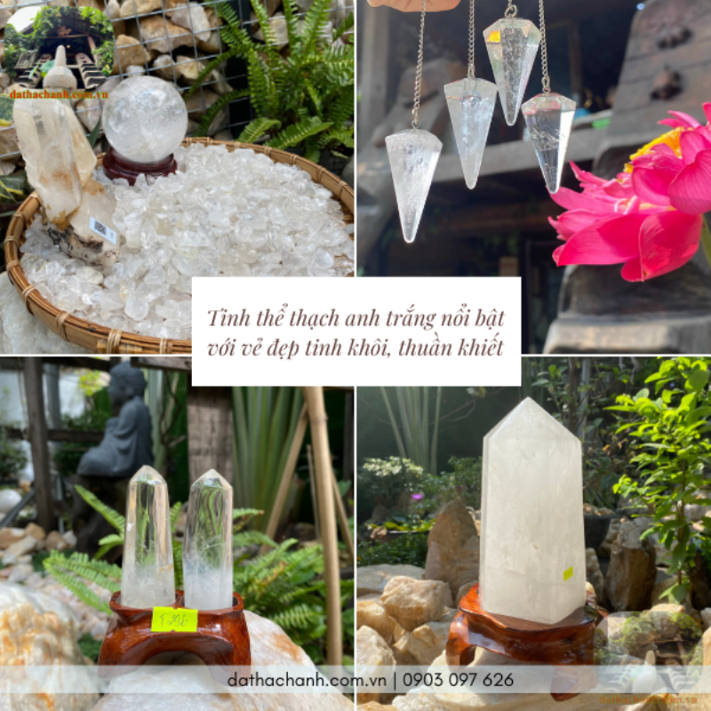 da thach anh trang tinh khiet mang lai su thanh than