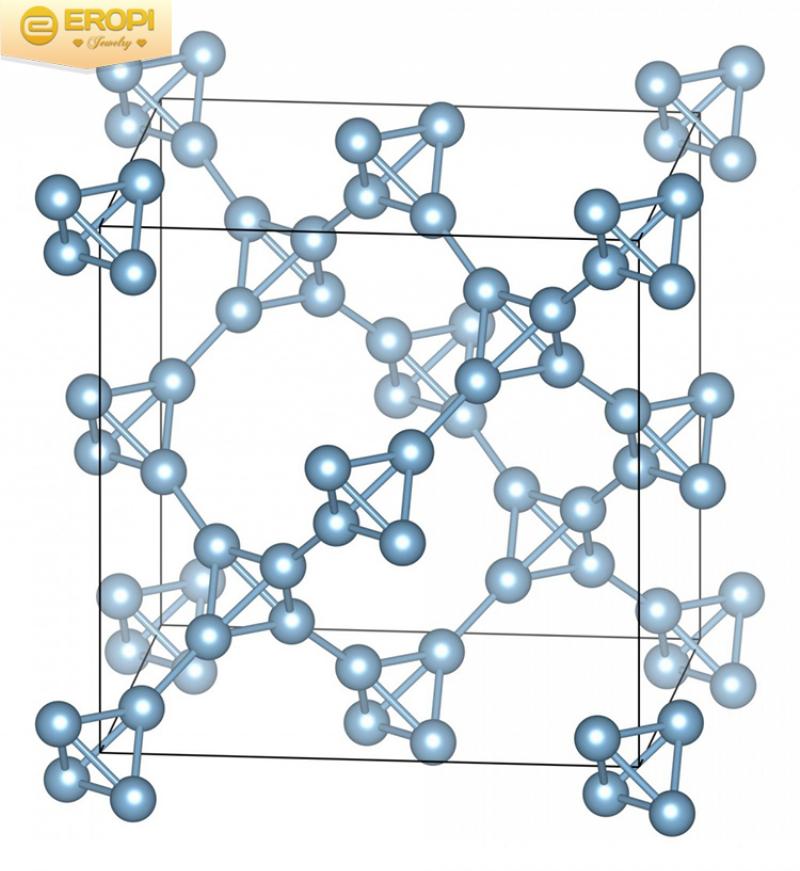 Kim cương tự nhiên hình thành sâu trong lòng đất dưới áp suất và nhiệt độ cao