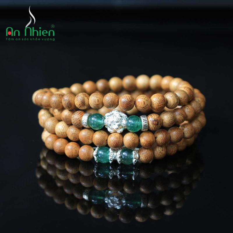 Mặt dây trầm hương phong thủy đơn giản