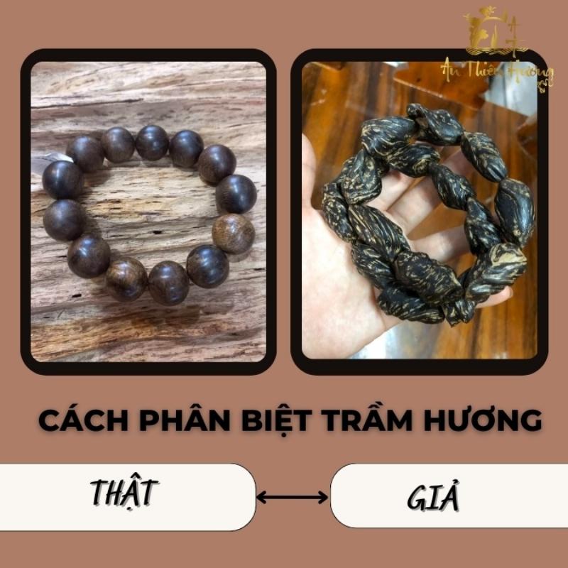 Kiểm tra mùi hương vòng trầm hương thật